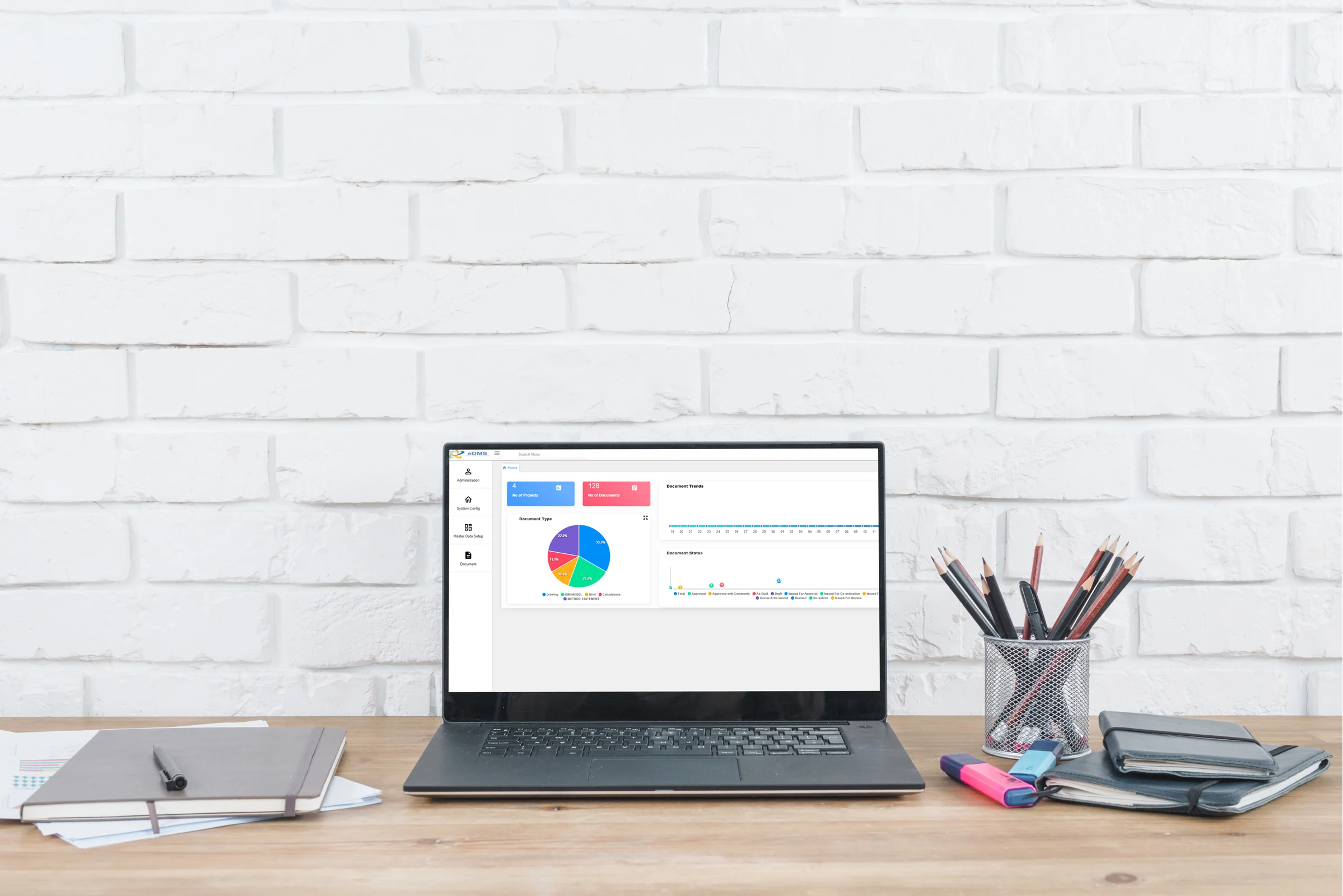 SmartFM document management system for storing facility drawings manuals and business documents